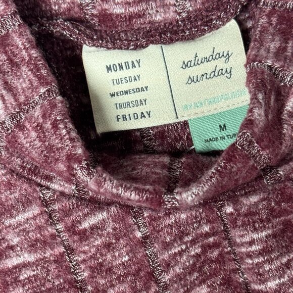 NWT ANTHROPOLOGIE SATURDAY SUNDAY COZY PRAIRIE CABINCORE SOFT MAXI DRESS MED - Picture 7 of 7